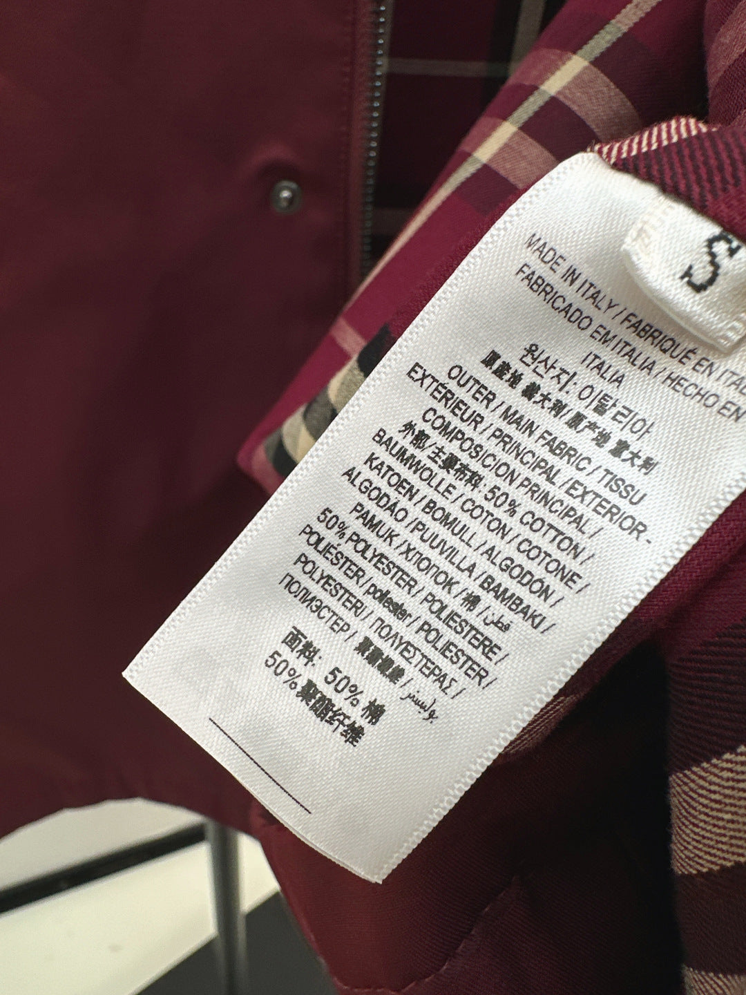 Bur 25fw trench coat