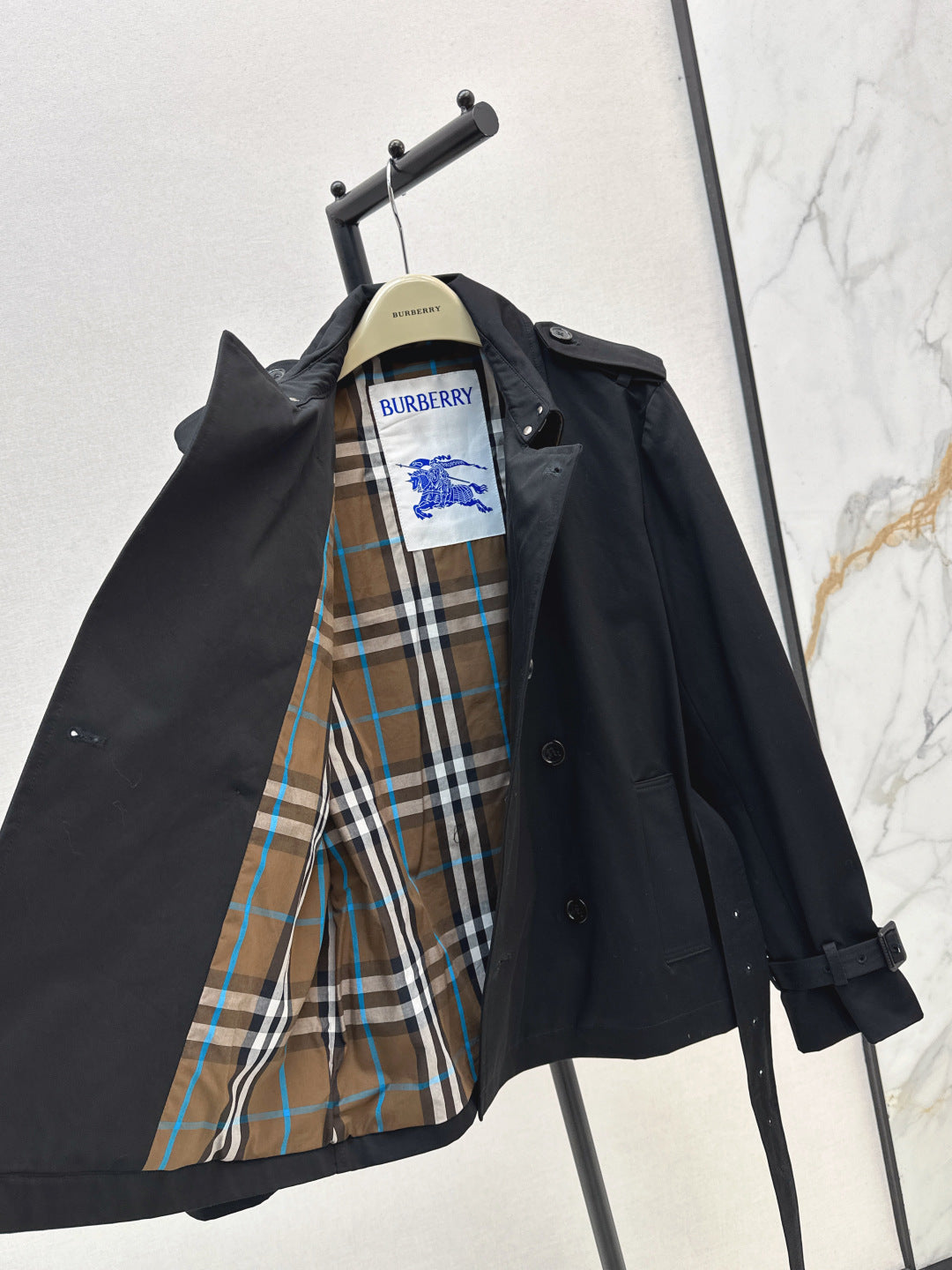 Bur 25fw trench coat