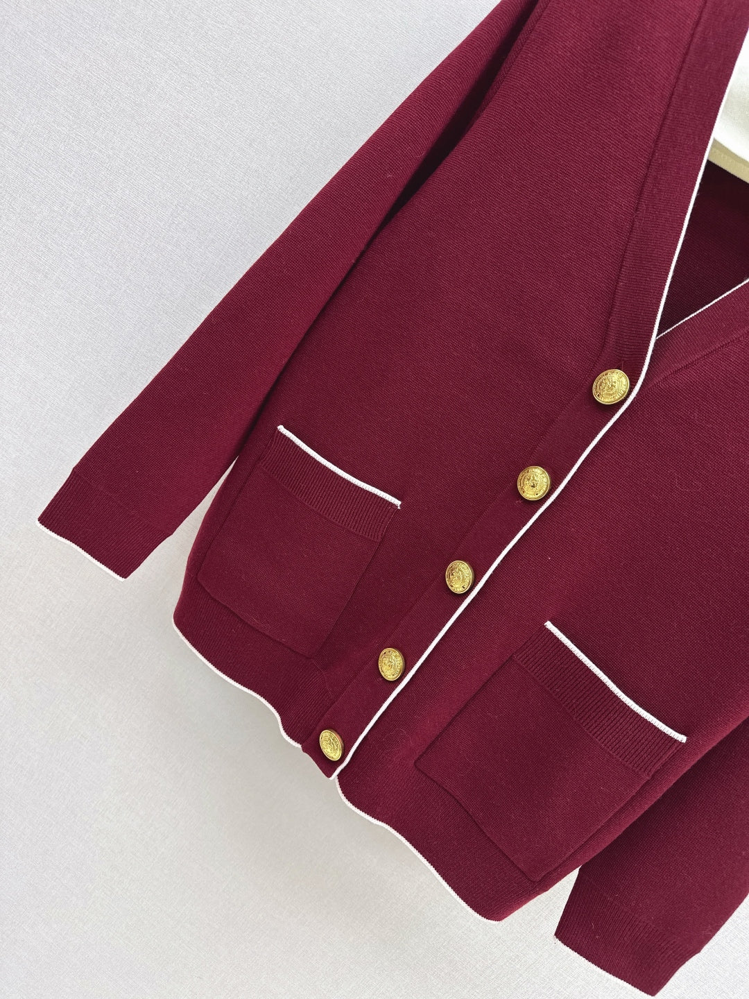 Bal 25fw knitted cardigan