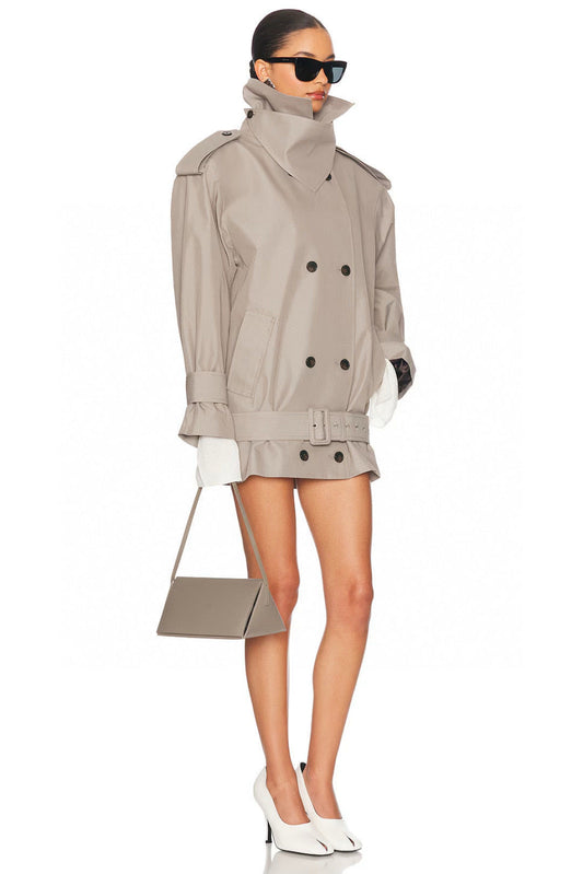 Bur 25fw trench coat