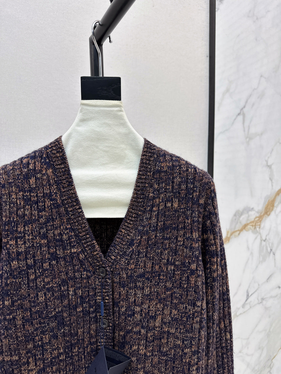 Pra 25fw knitted cardigan