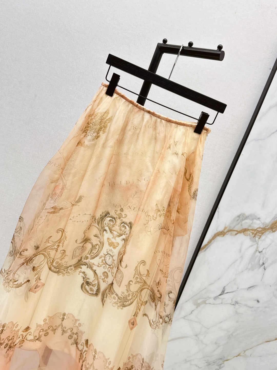 Zimm 25fw silk skirt