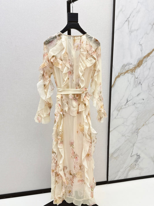 Zimm 25fw silk dress