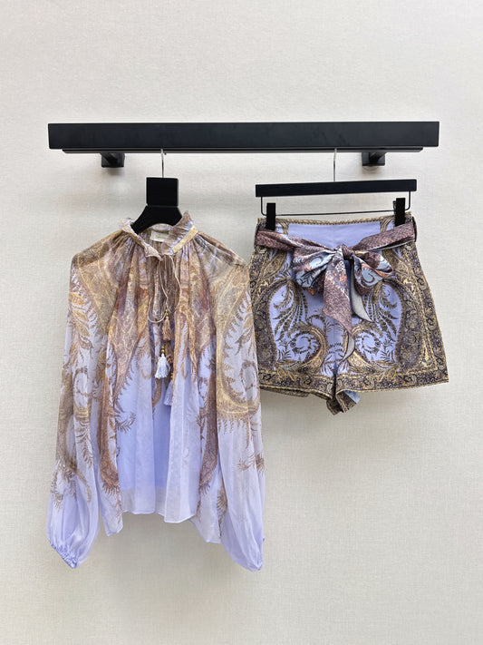 Zimm 25fw silk shirt