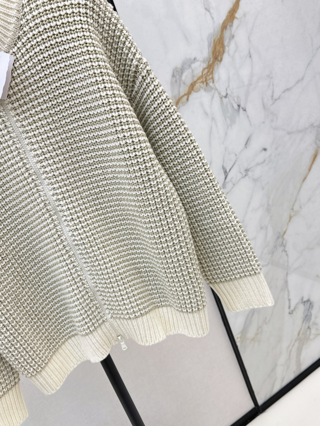 Brun 25fw embroidered sweater