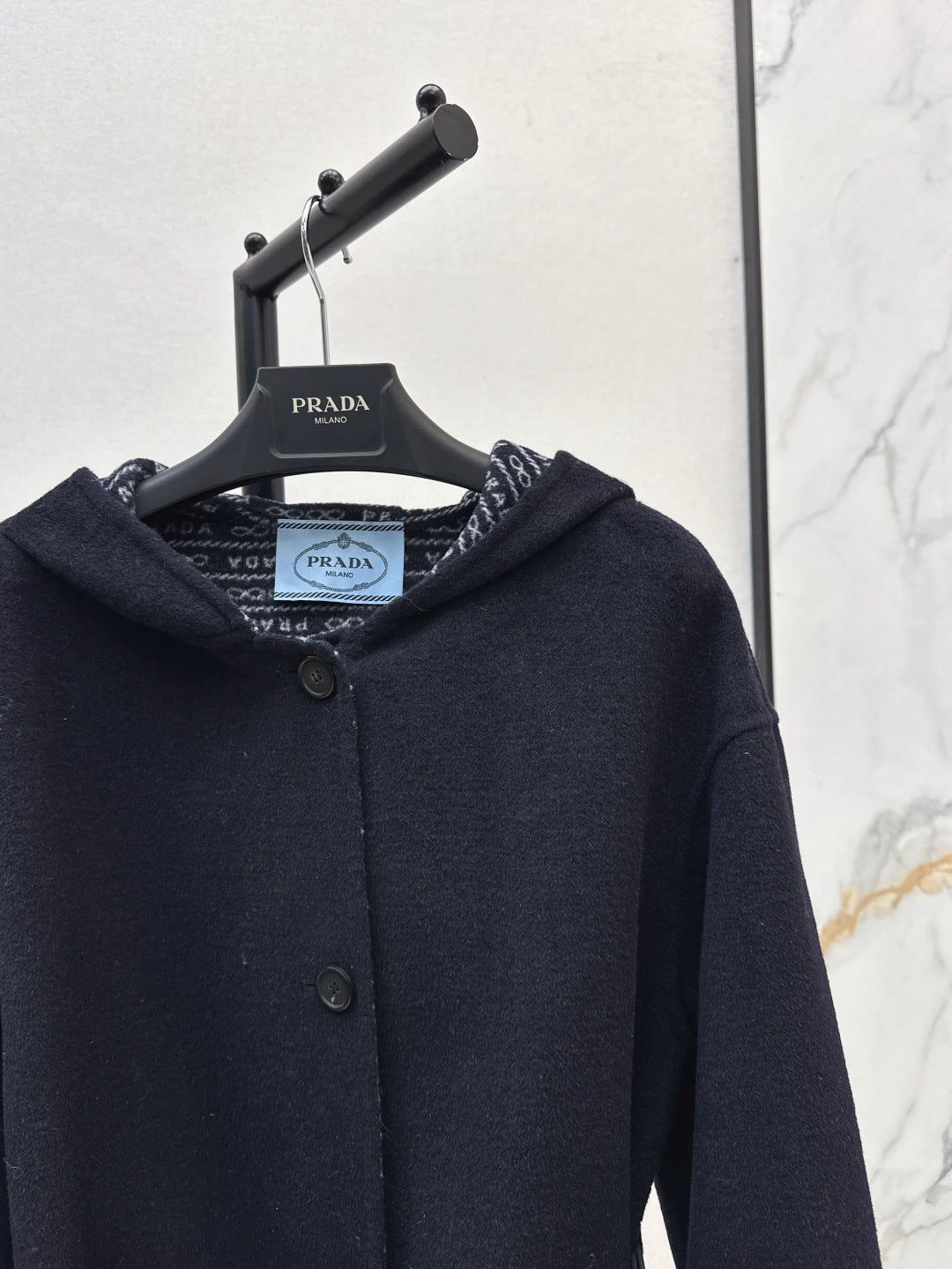 Pra 25fw jacquard coat