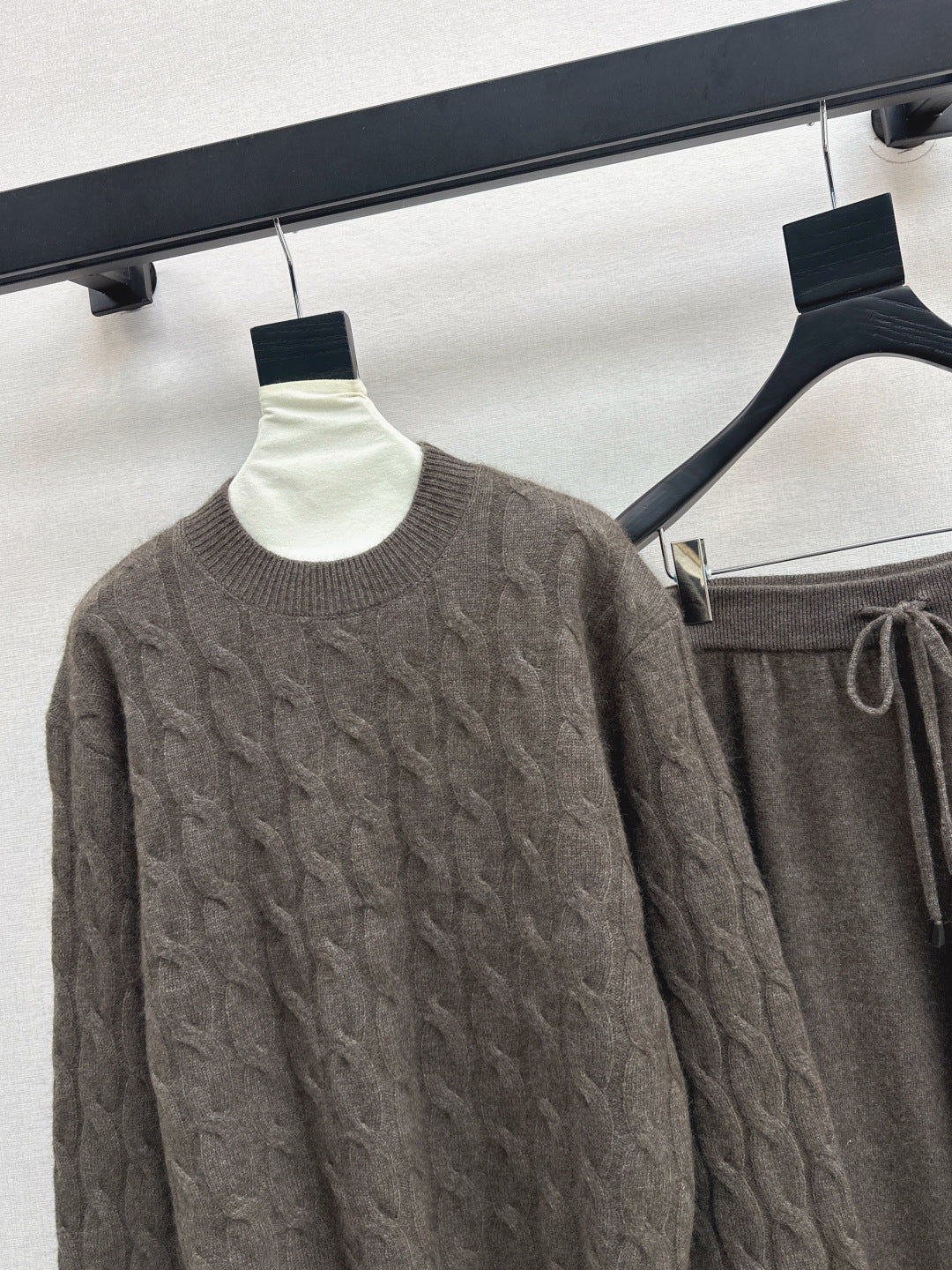 Loro 25fw knitted suit