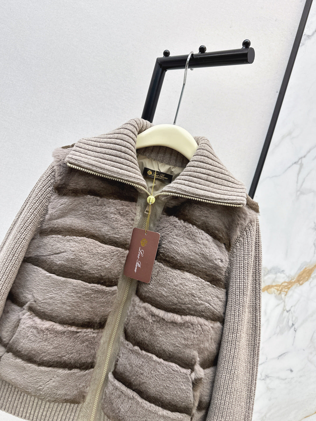 Loro 25fw patchwork jacket