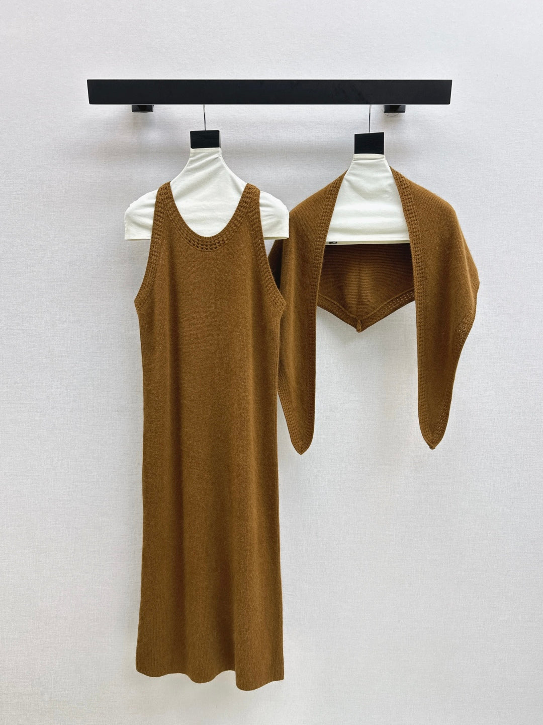 Loro 25fw dress cape set