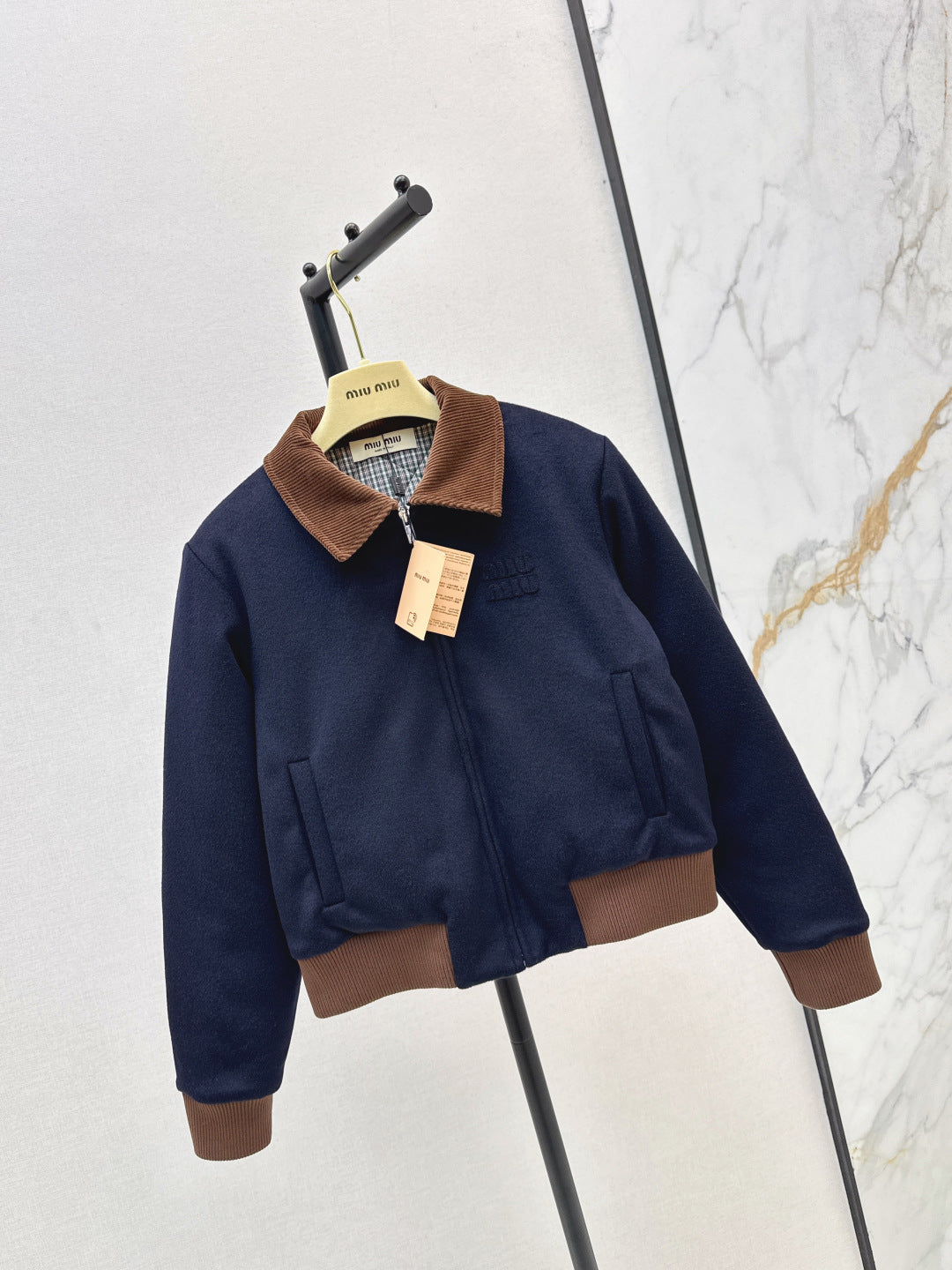 Miu 25fw lapel jacket