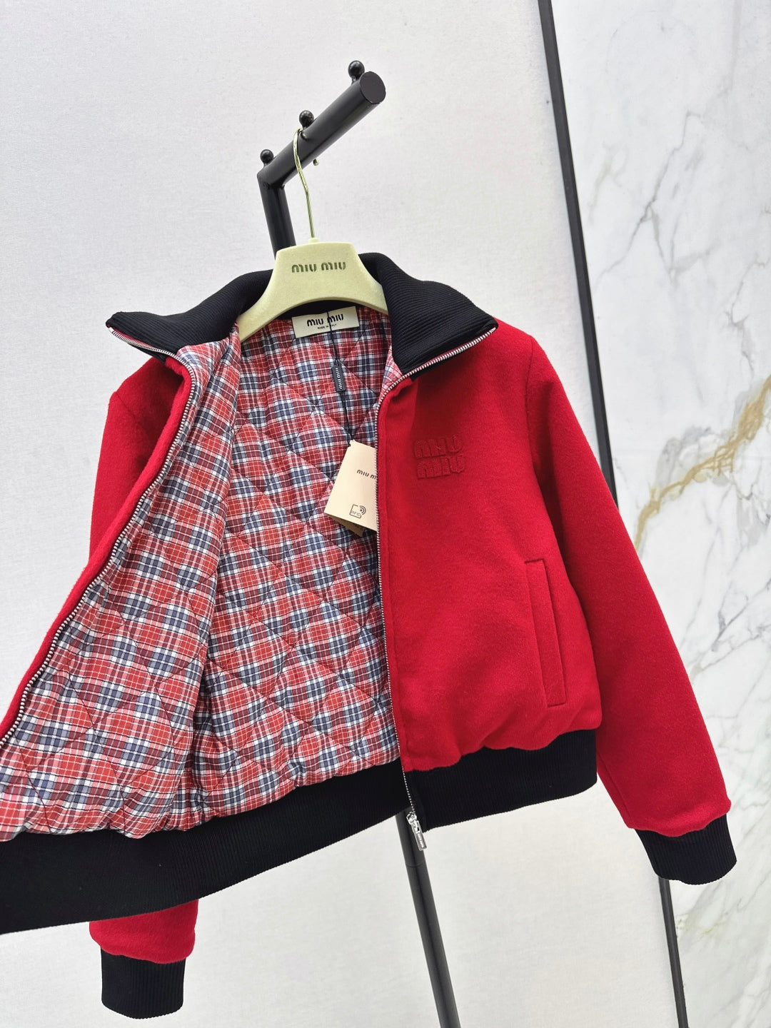 Miu 25fw woolen jacket