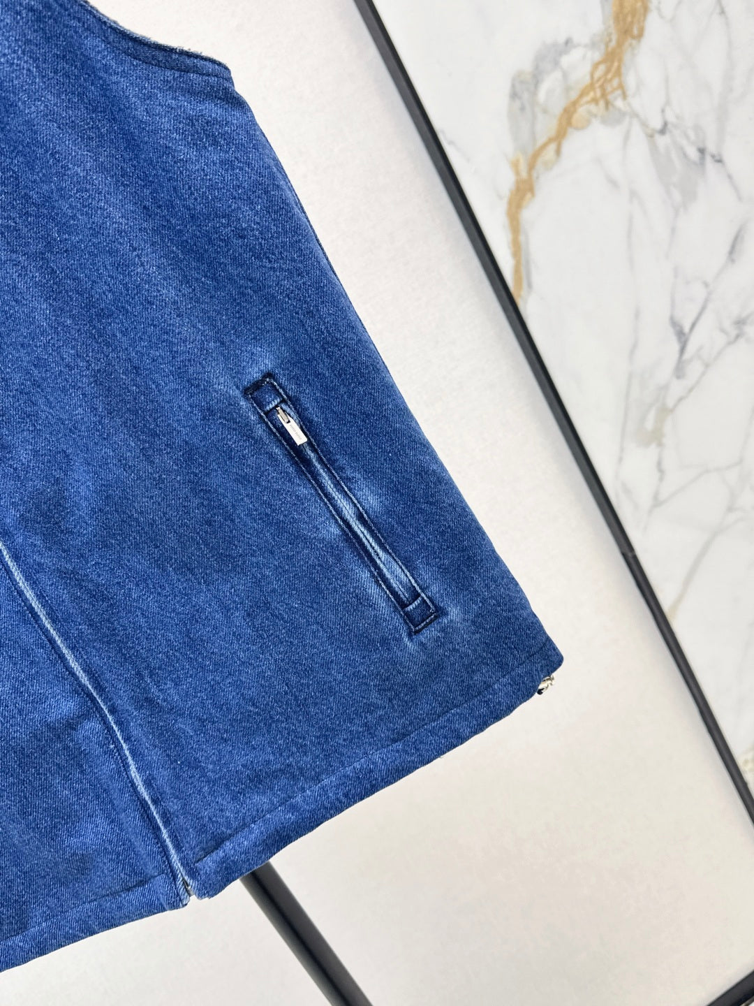 MiU 25fw denim vest
