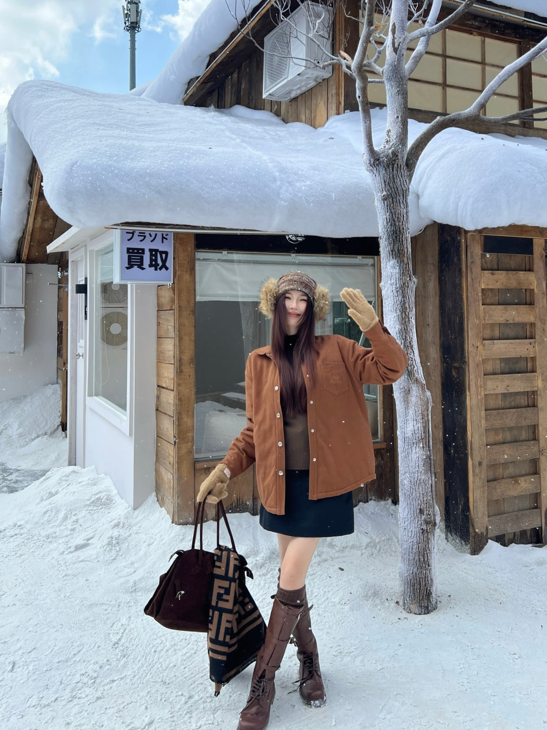 Loro 25fw padded jacket
