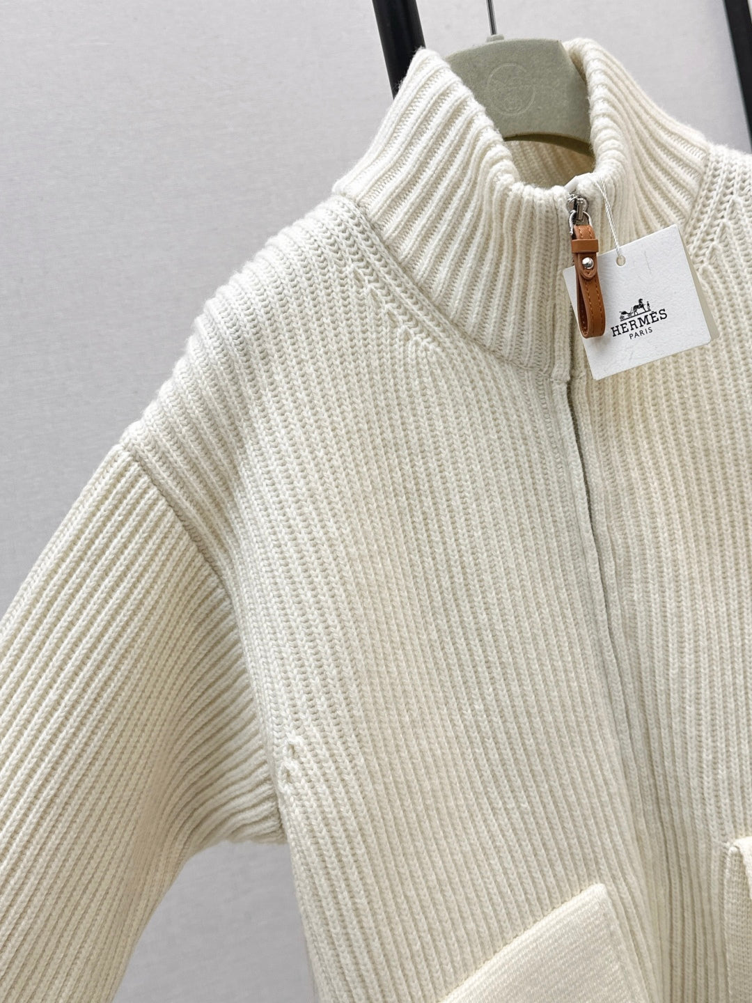Herm 25fw knitted jacket