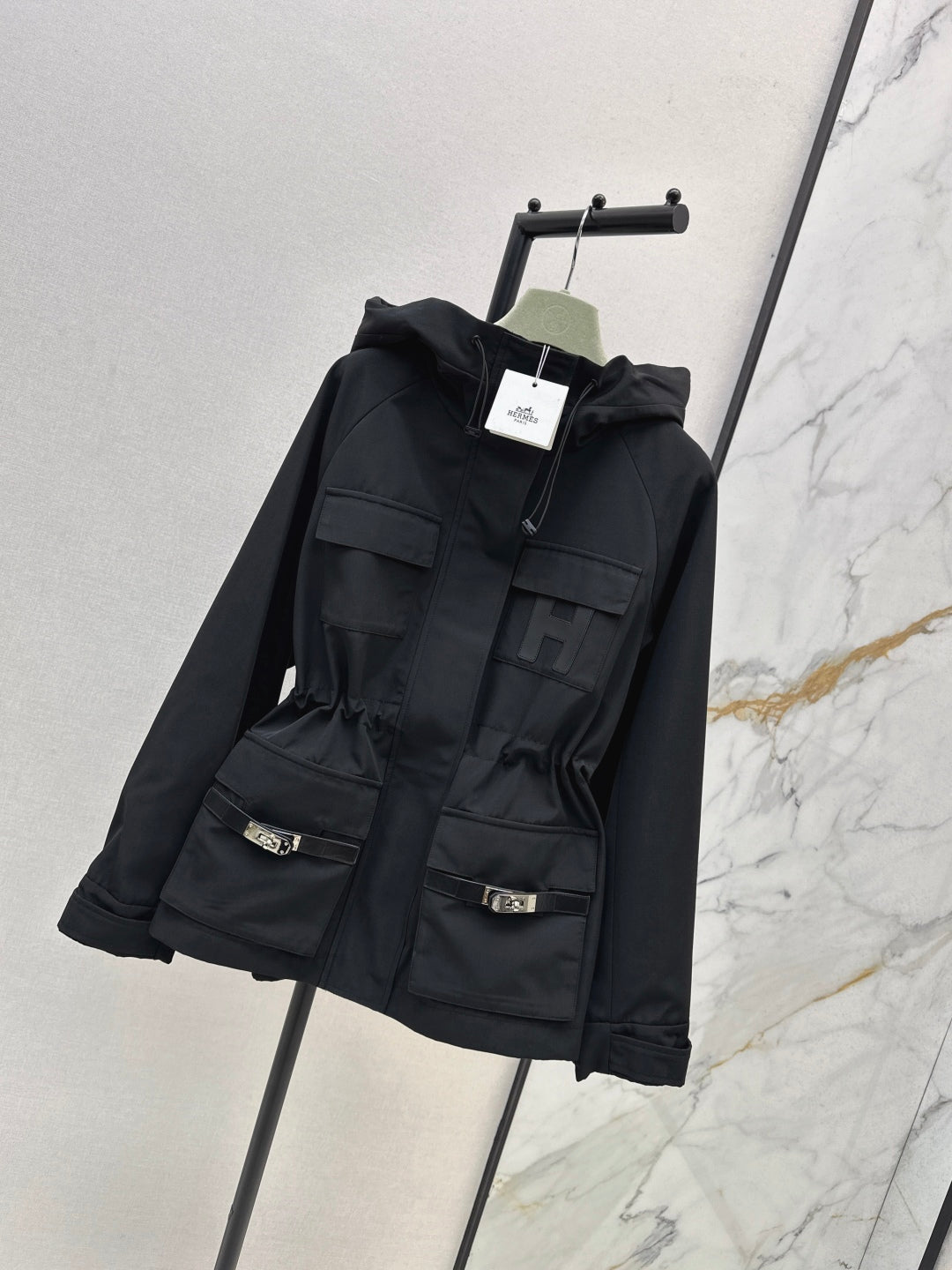 Herm 25fw hooded jacket