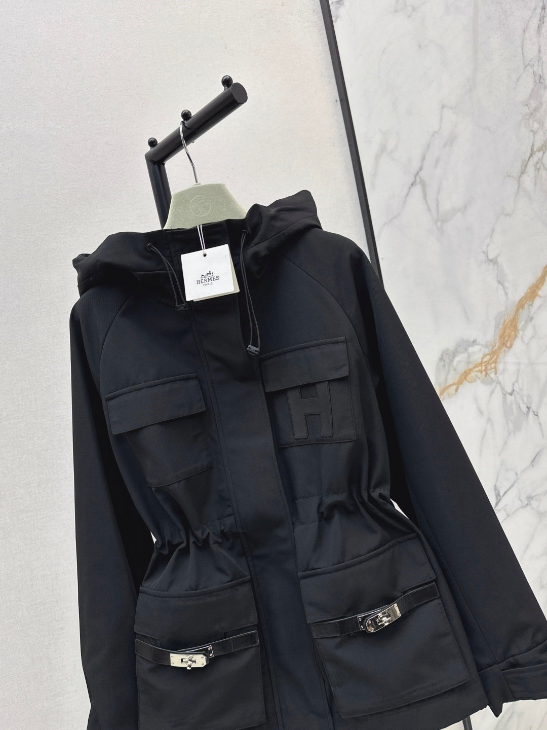 Herm 25fw hooded jacket