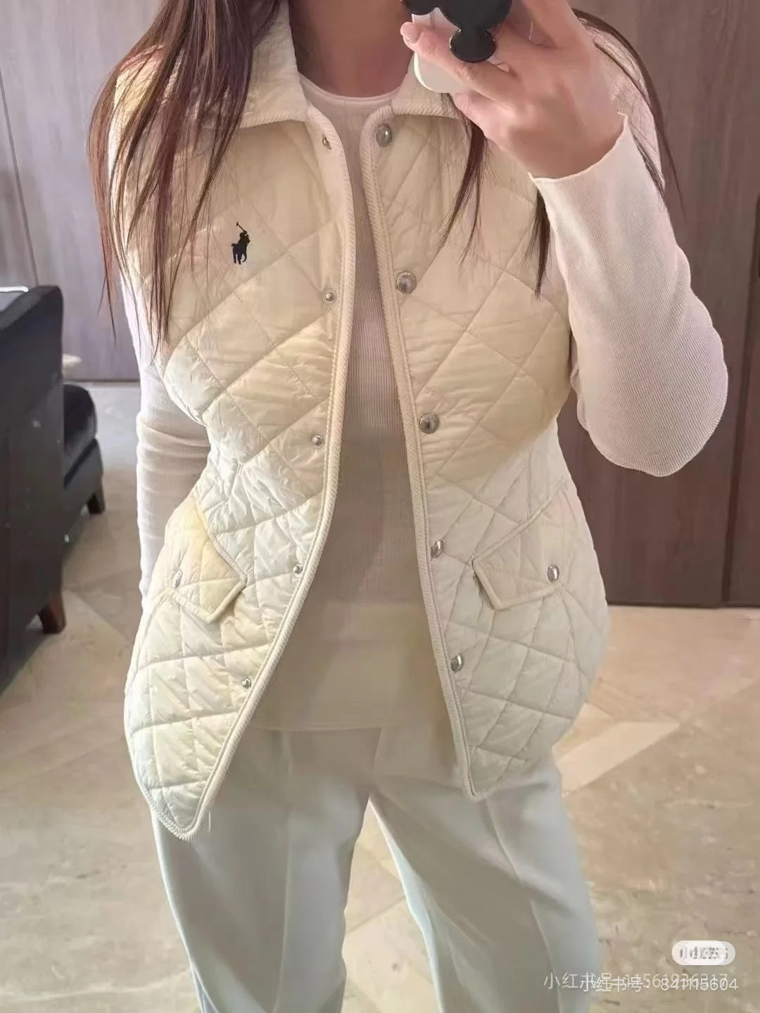 Ralp 25fw padded vest
