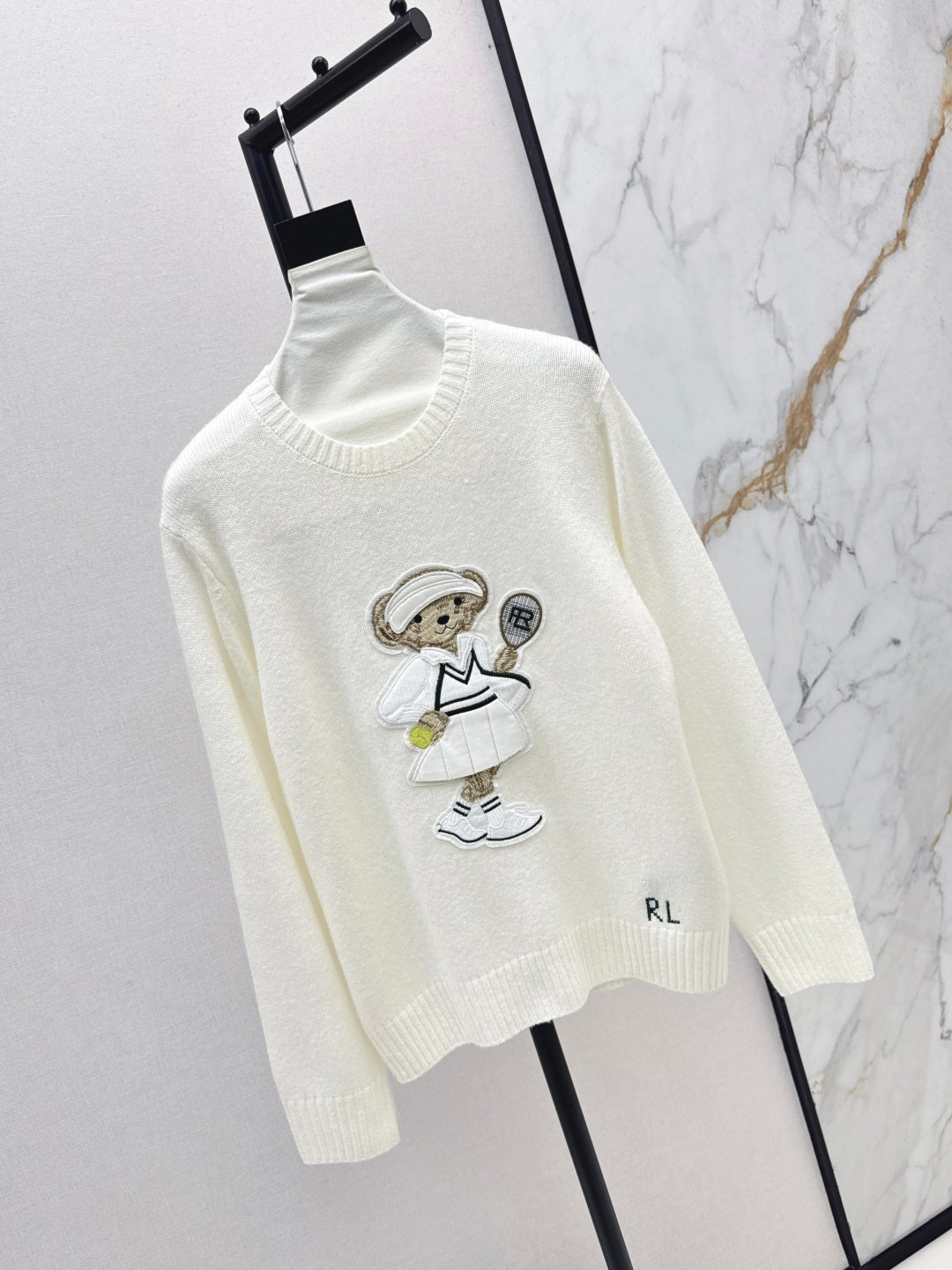 Ral 25fw embroidered sweater