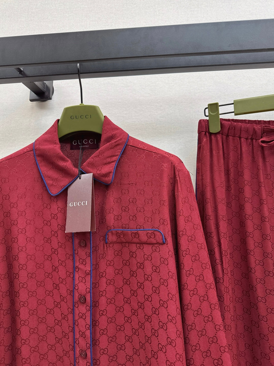 Guc 25fw jacquard suit