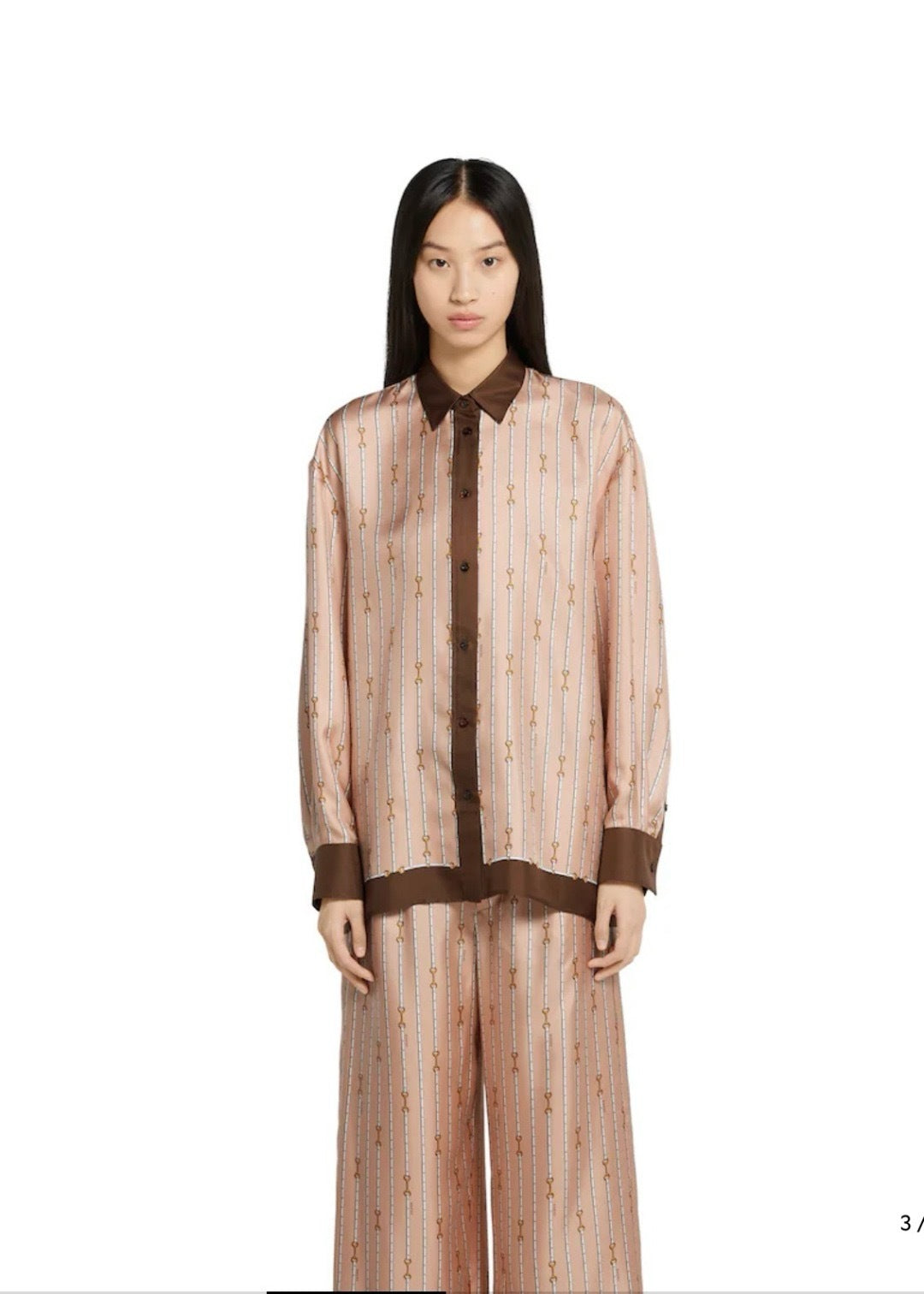 Guc 25fw print suit