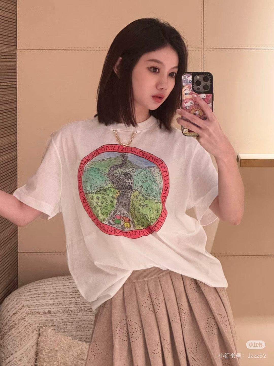 Lou 25ss printed t-shirt