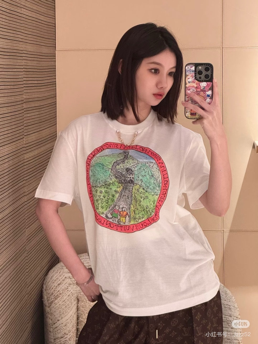 Lou 25ss printed t-shirt