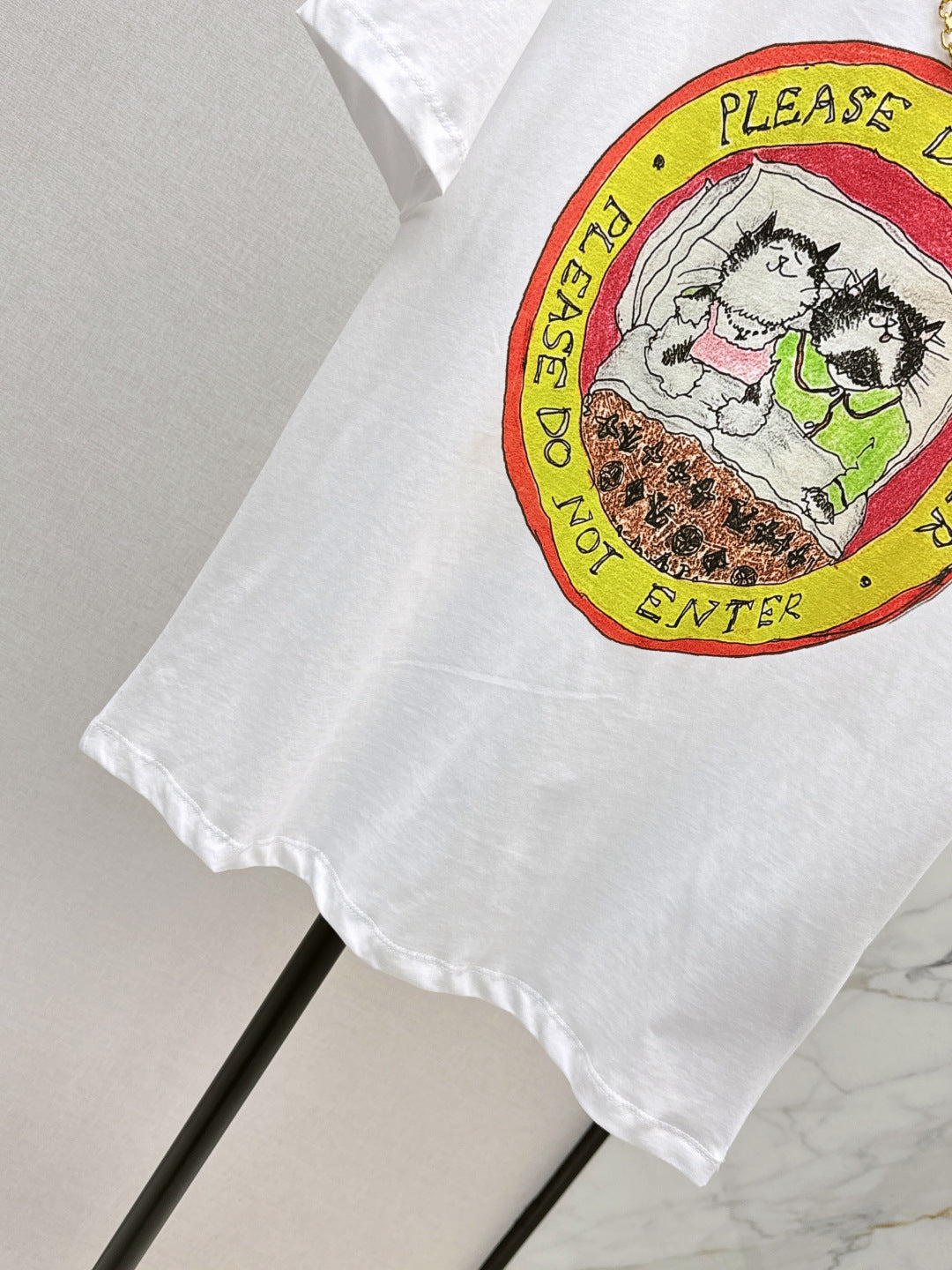 Lou 25ss printed t-shirt