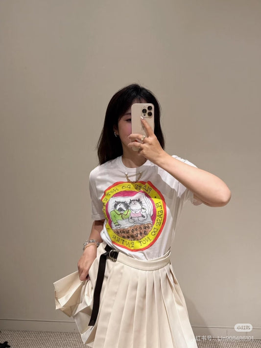 Lou 25ss printed t-shirt