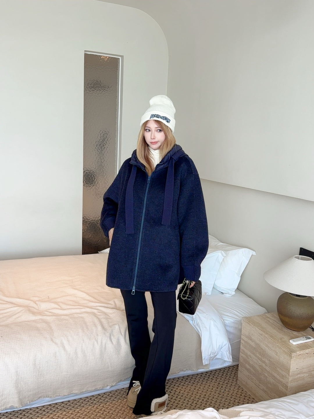 Max 25fw hooded jacket