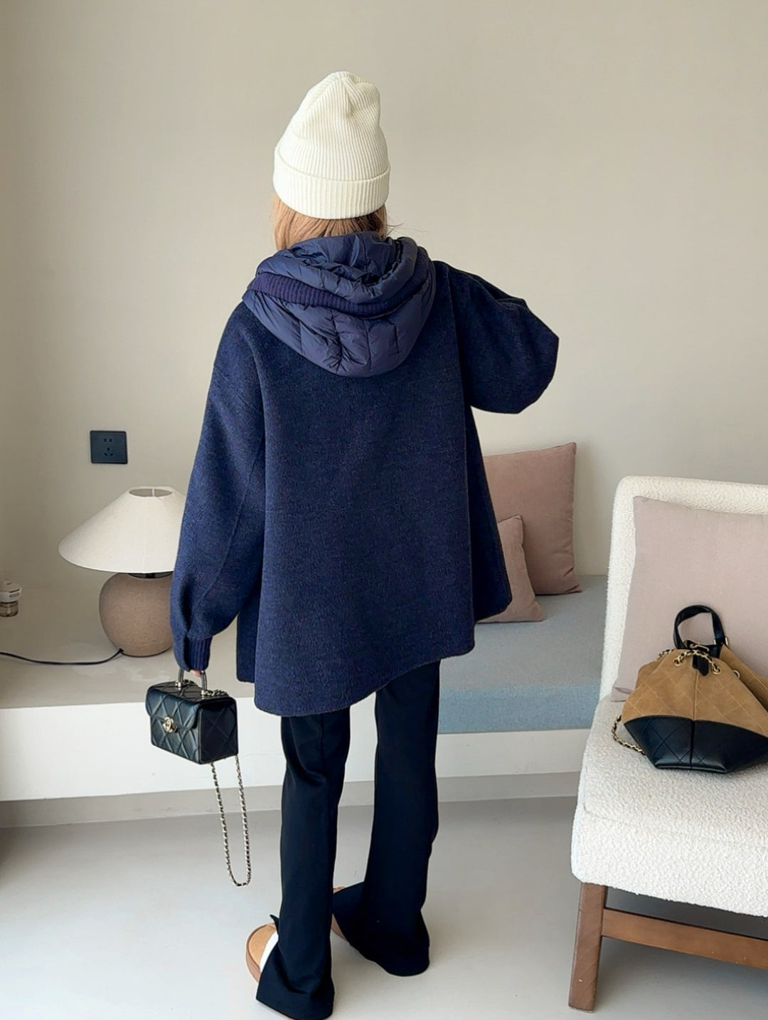 Max 25fw hooded jacket