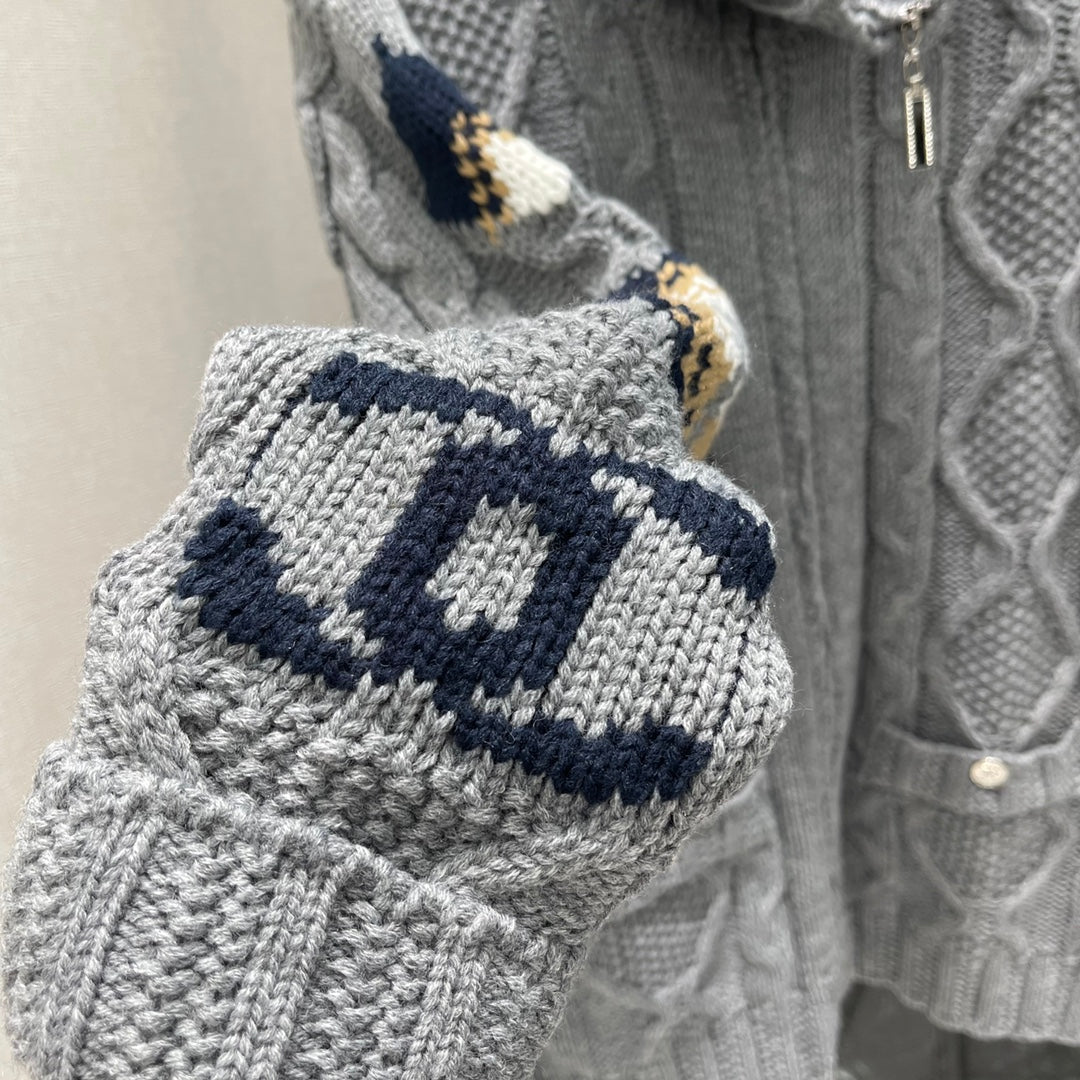 Chan 25fw jacquard sweater