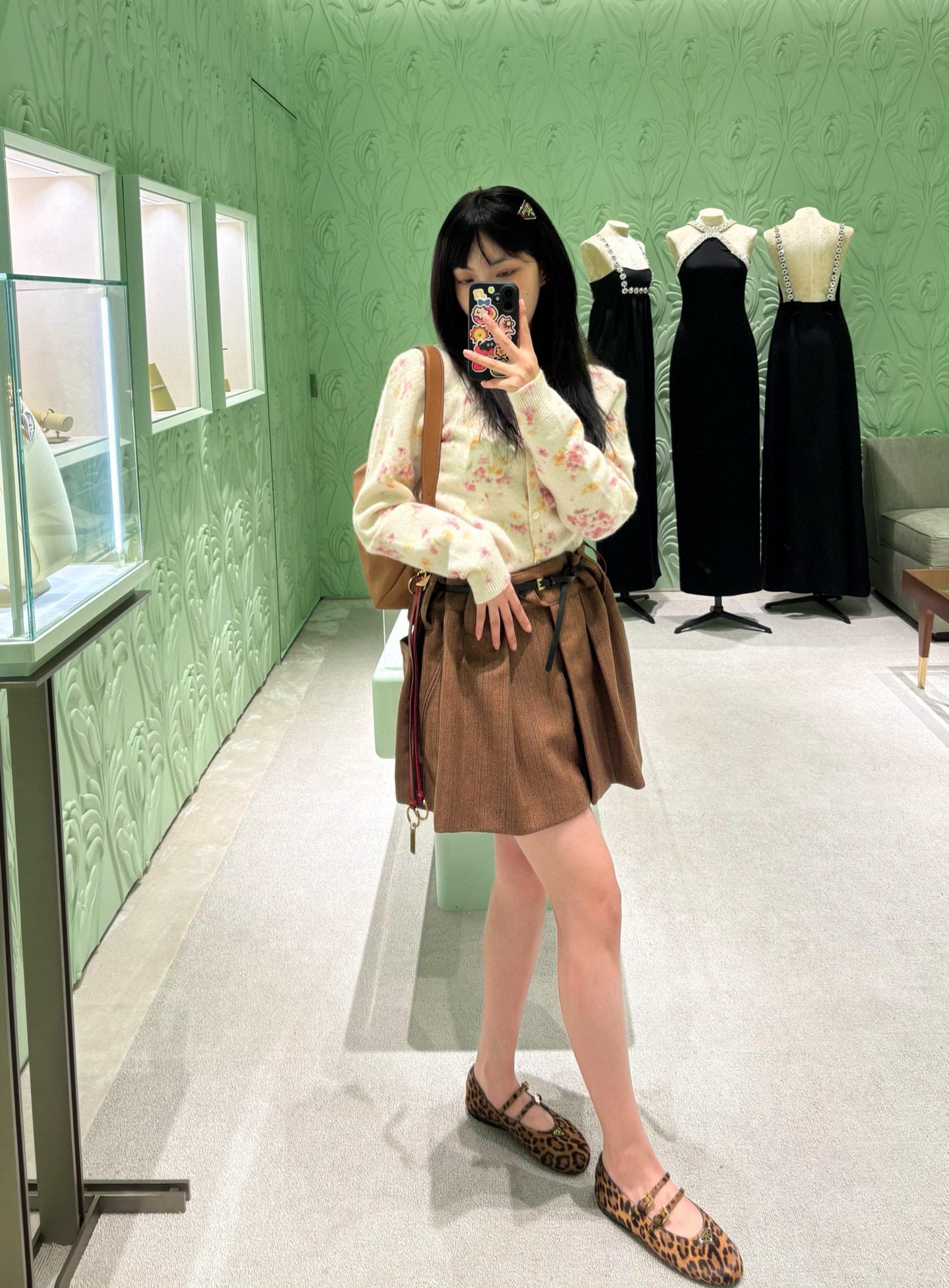 Pra 25fw Knitted cardigan