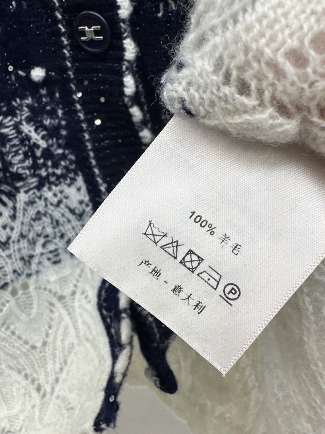 Chan 25fw knitted cardigan