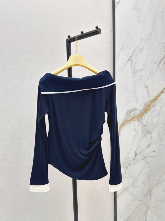 Miu 25fw off shoulder top