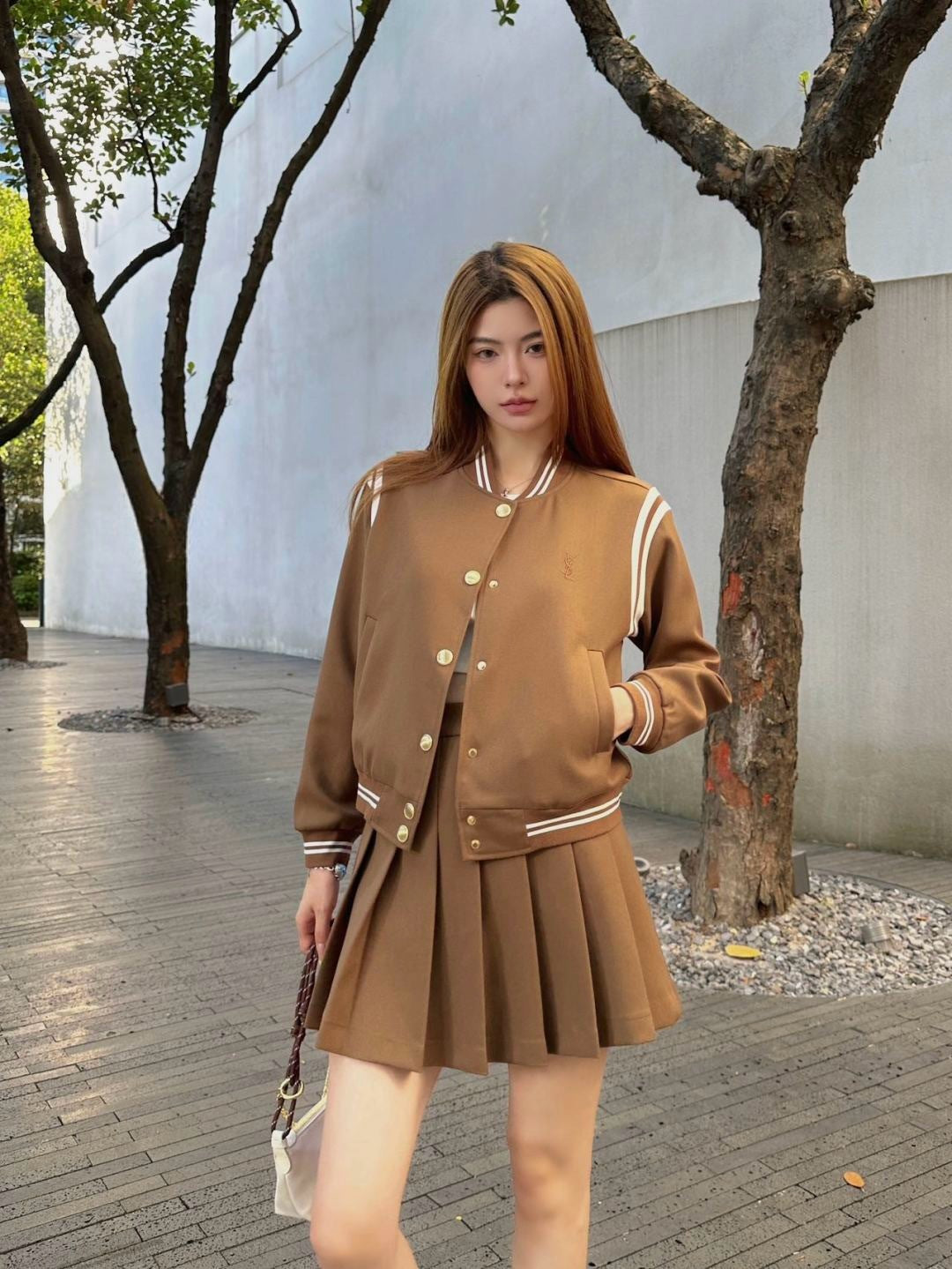 Loro 25fw Bomber jacket suit