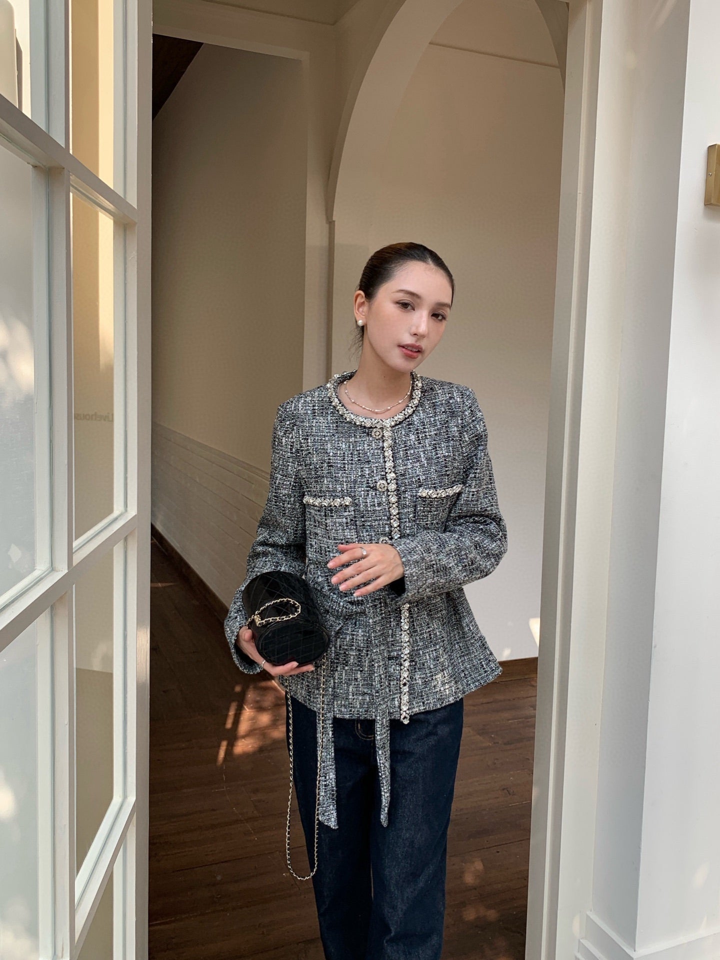 Chan 25fw woven jacket