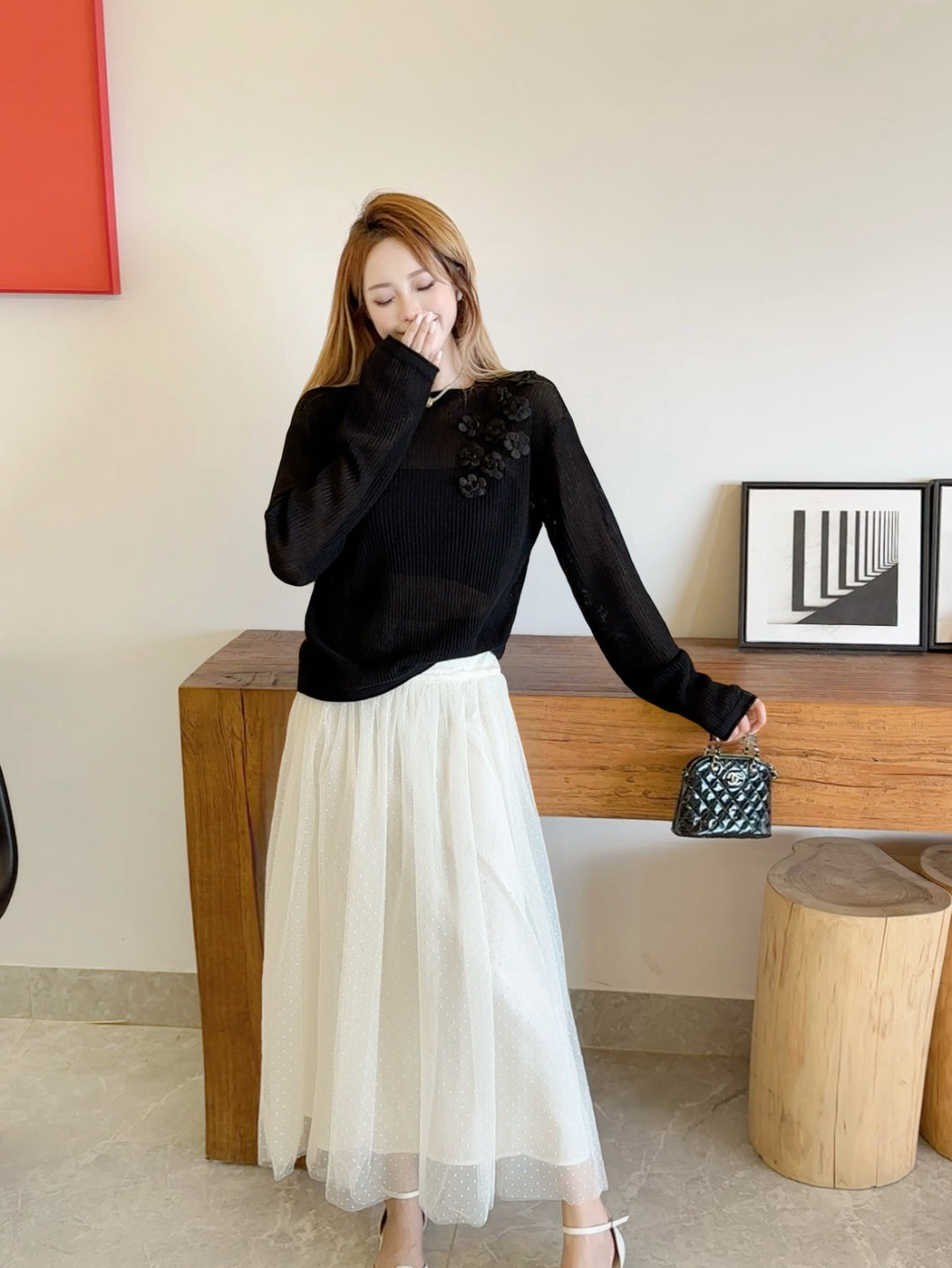 Chan 25fw knit sweater