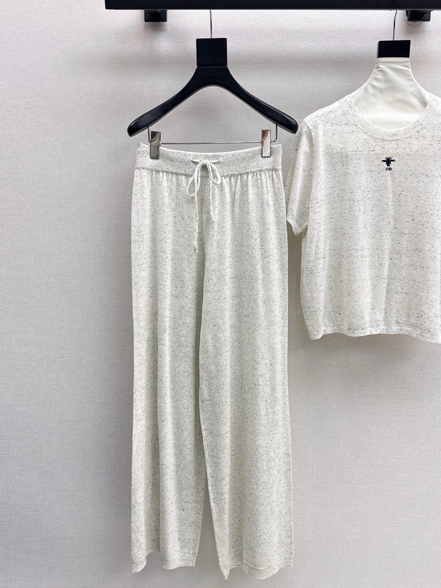CD 25fw wool kintted suit