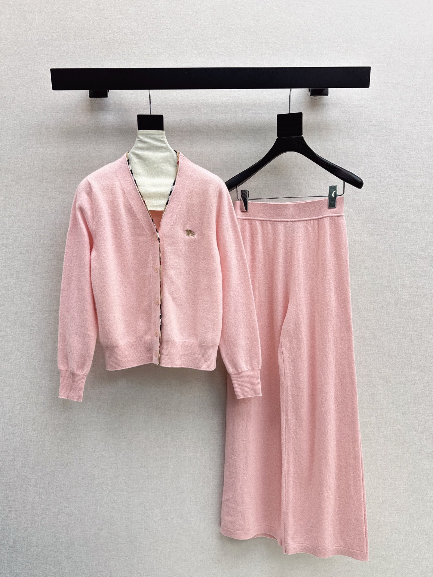 Bur 25fw knit suit