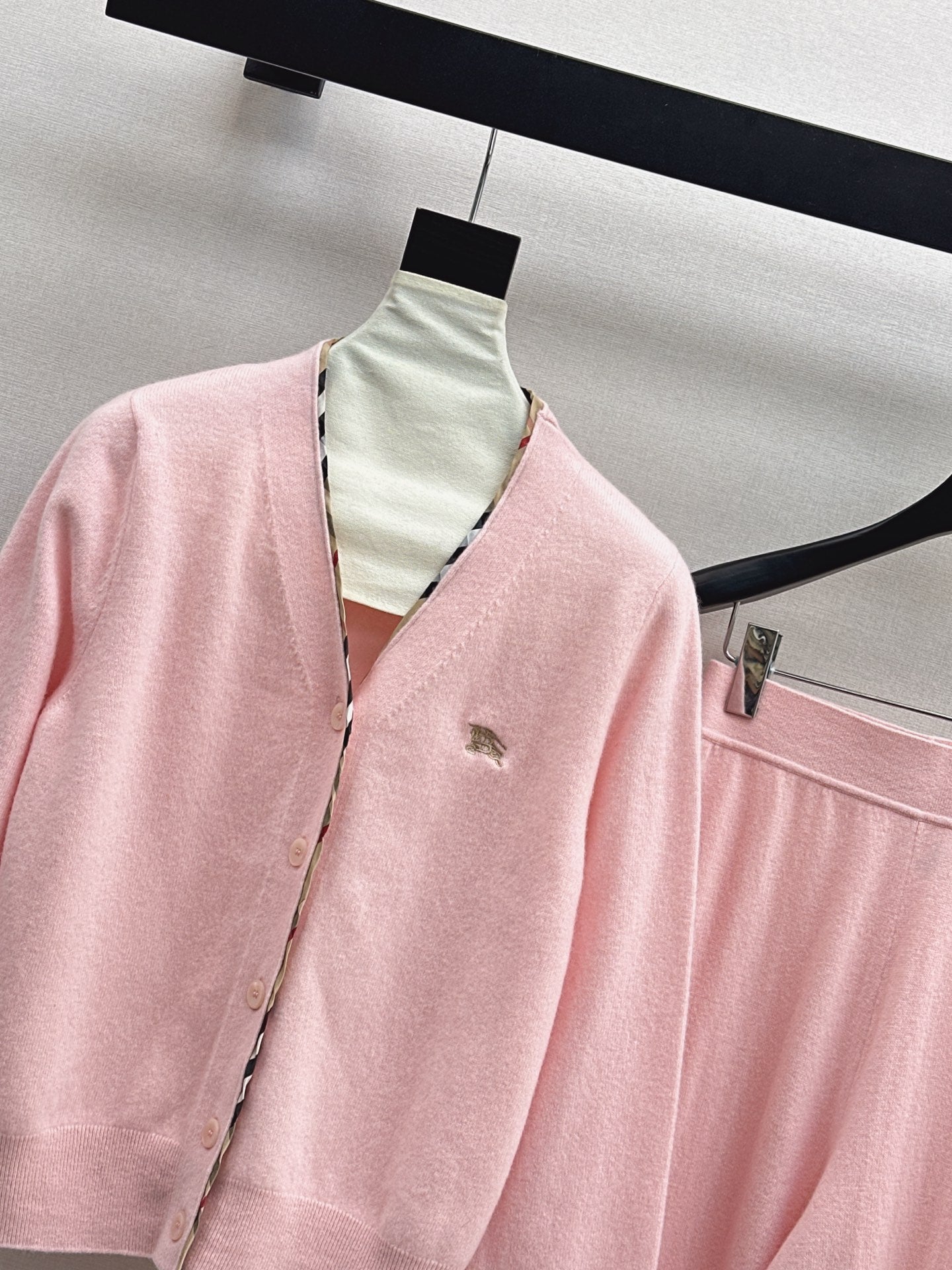 Bur 25fw knit suit