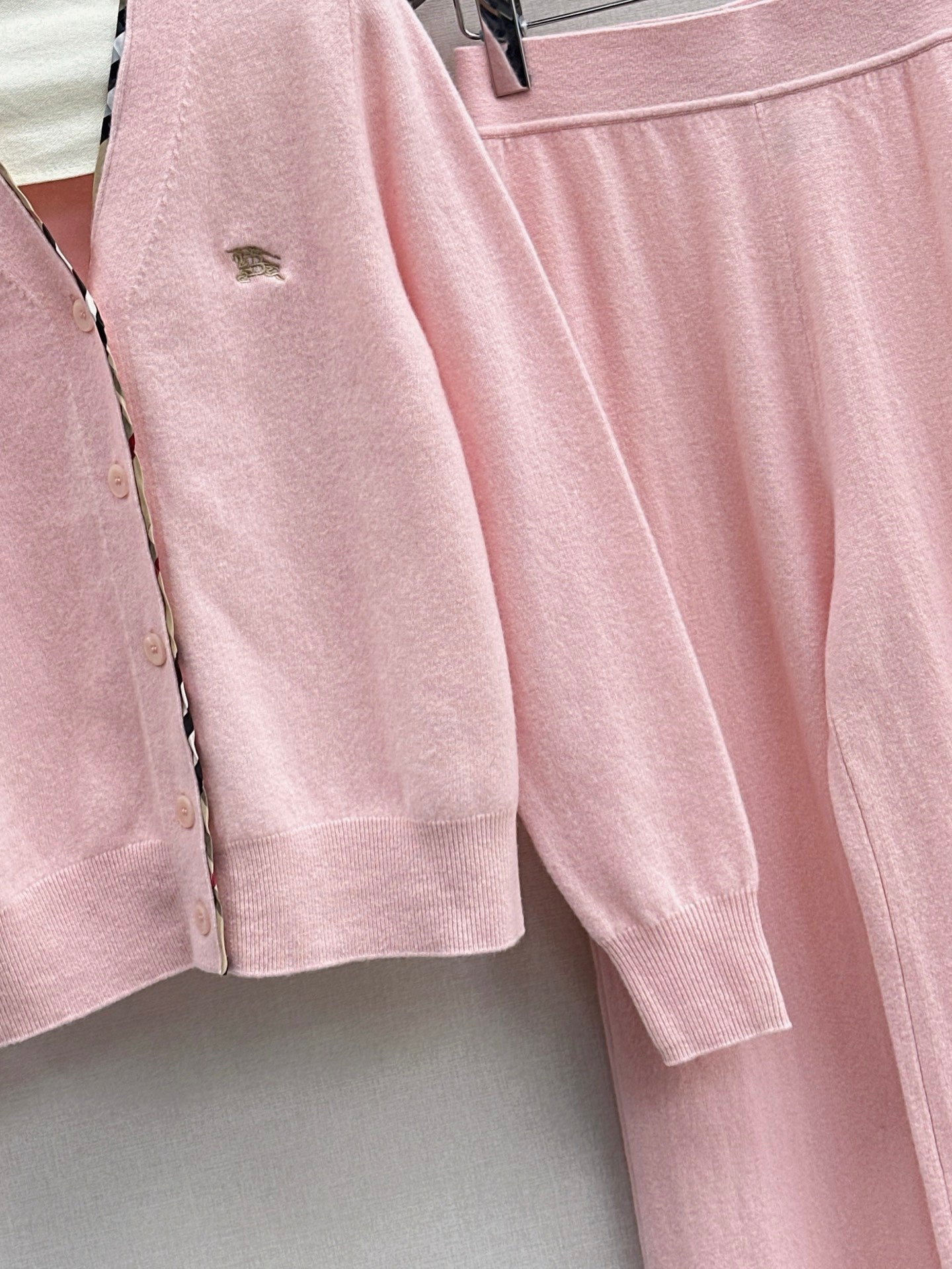 Bur 25fw knit suit
