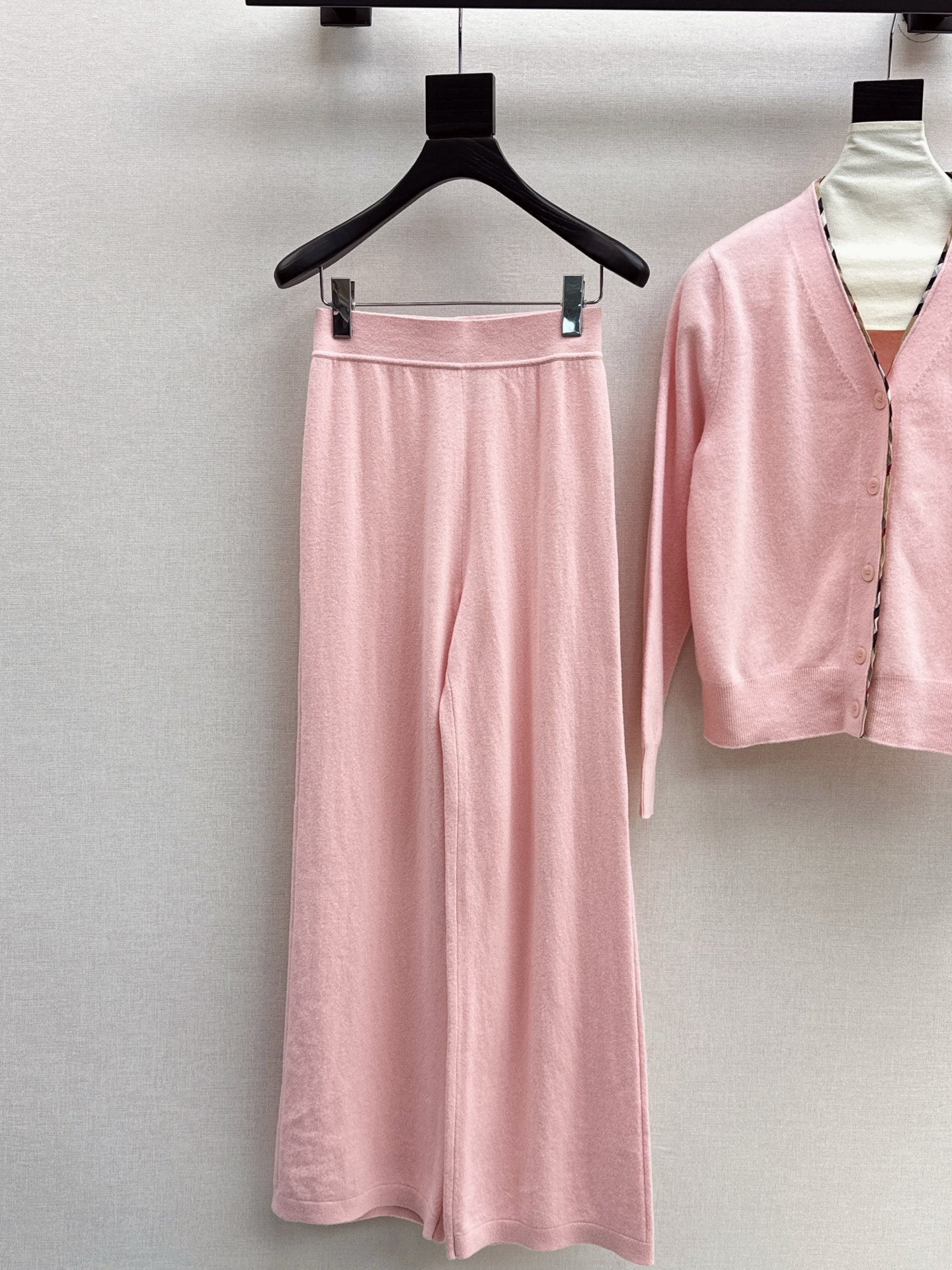 Bur 25fw knit suit
