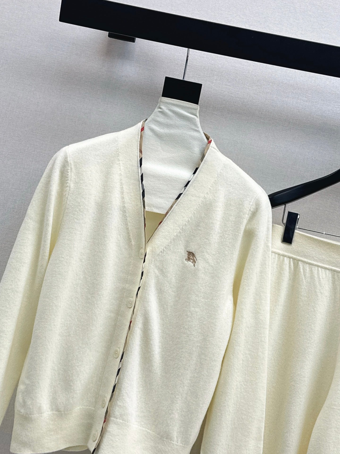 Bur 25fw knit suit