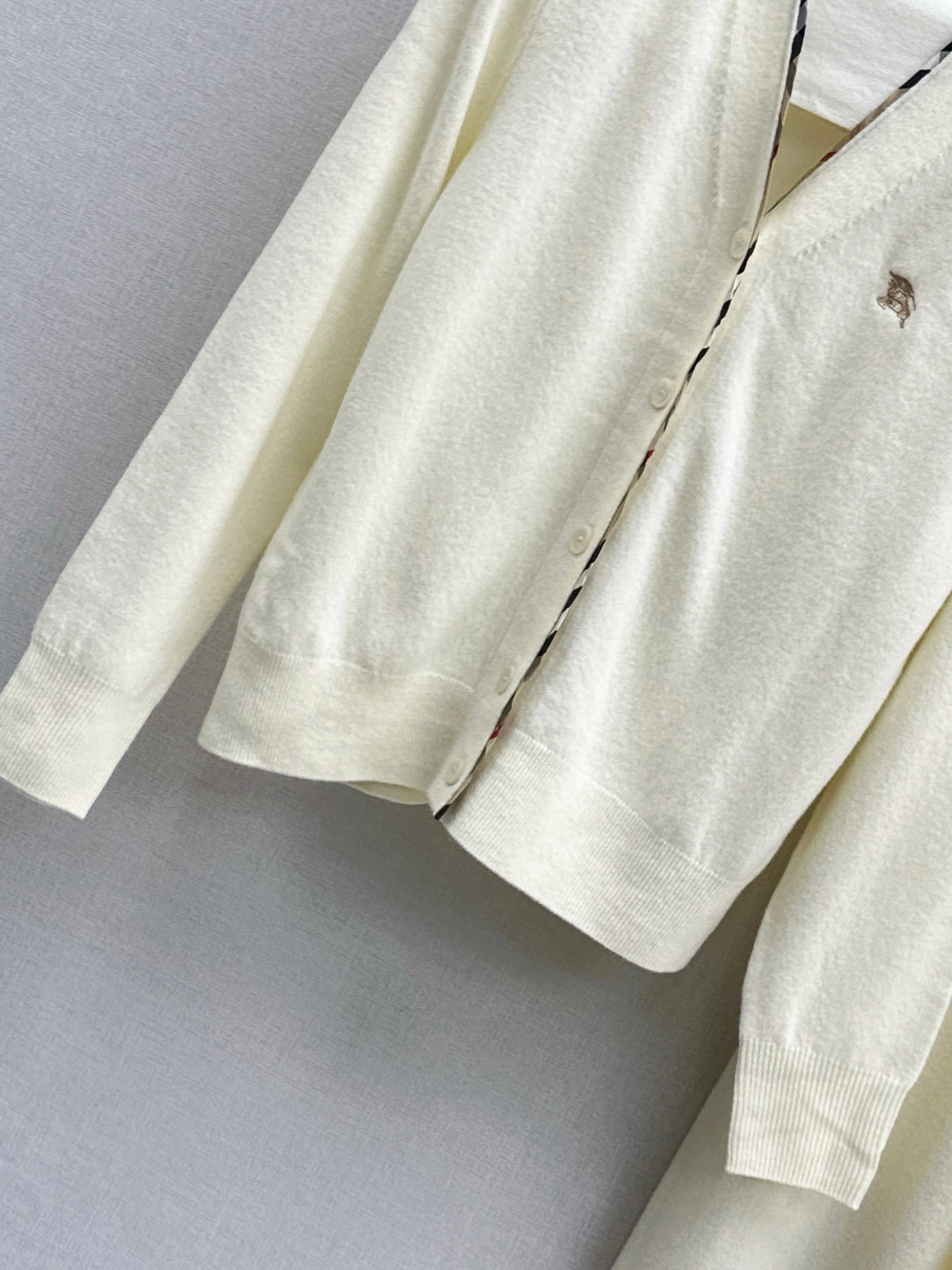 Bur 25fw knit suit