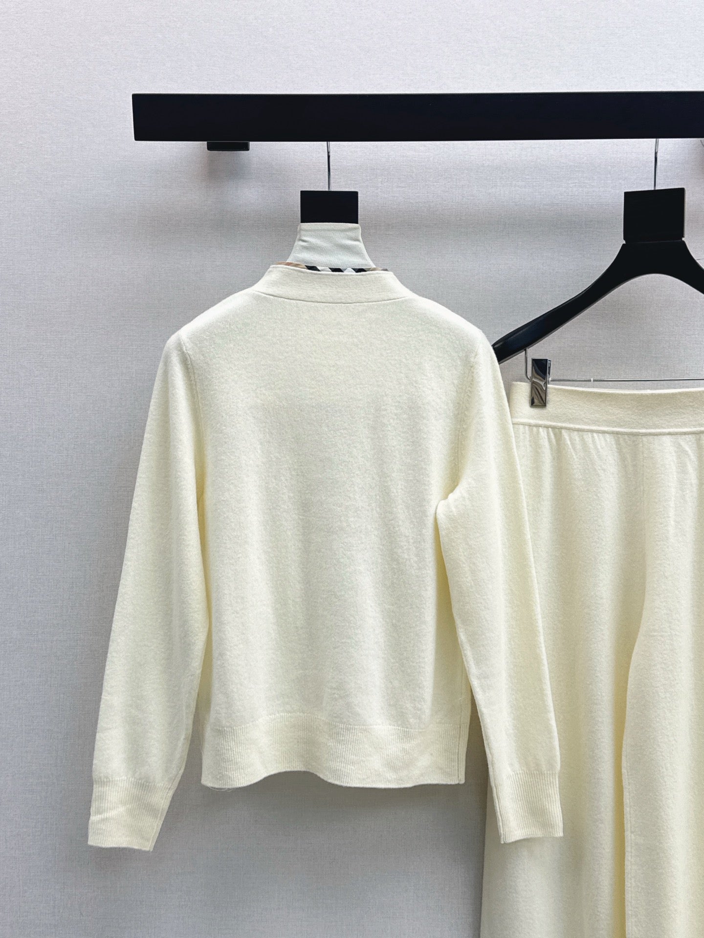 Bur 25fw knit suit
