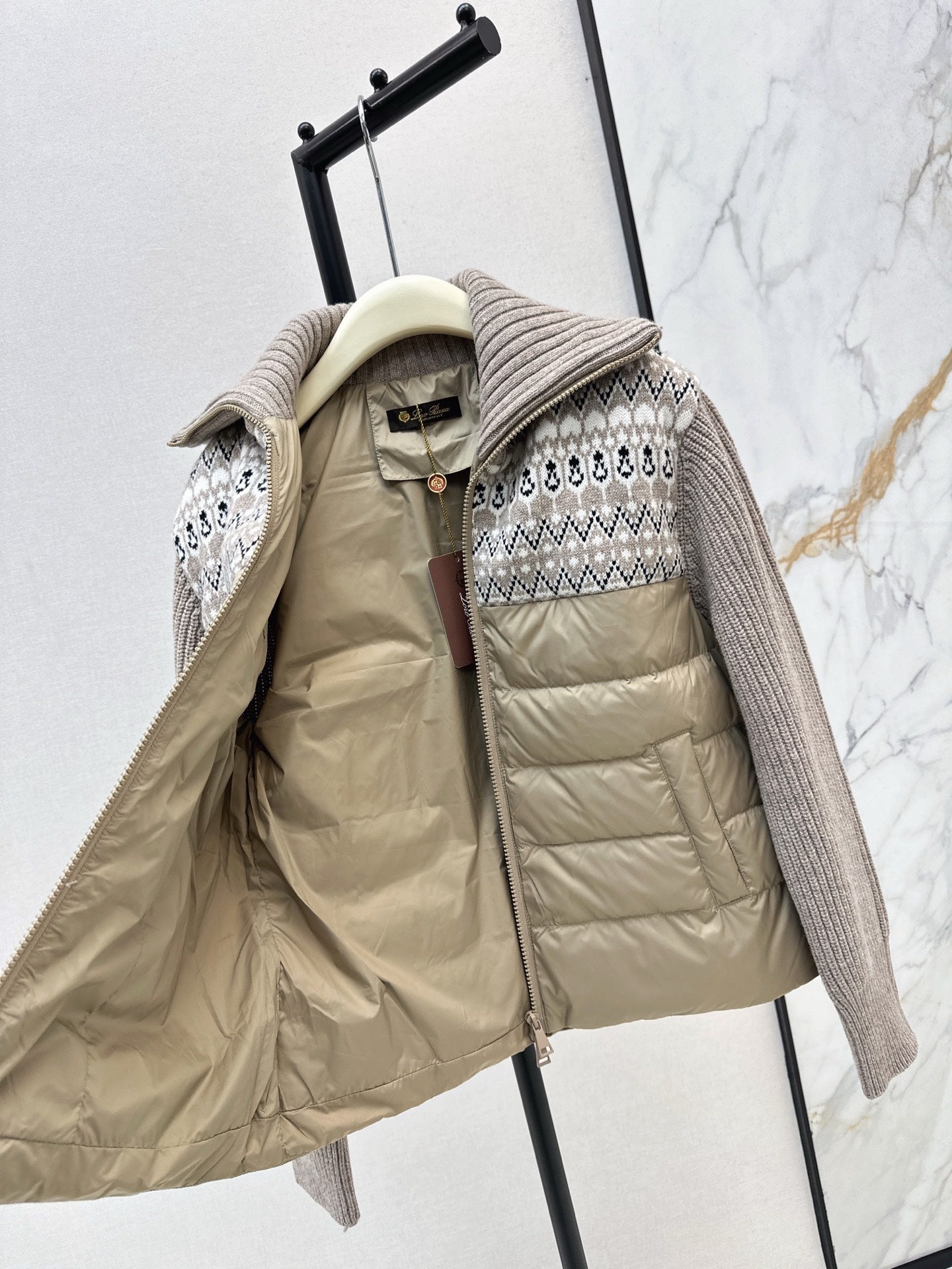 Loro 25fw wool down jacket