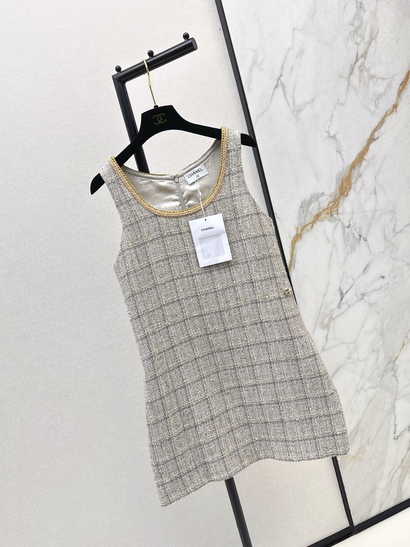 Chan 25fw woven dress