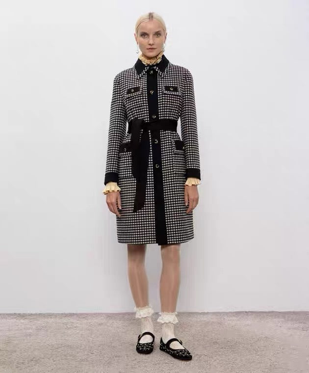 Valen 25fw plaid jacket