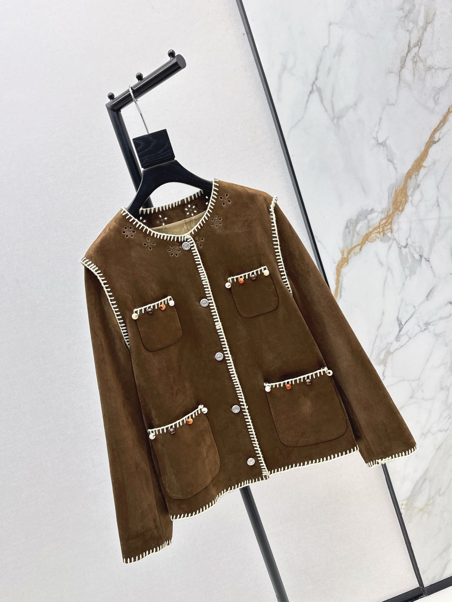 Chlo 25fw retro jacket