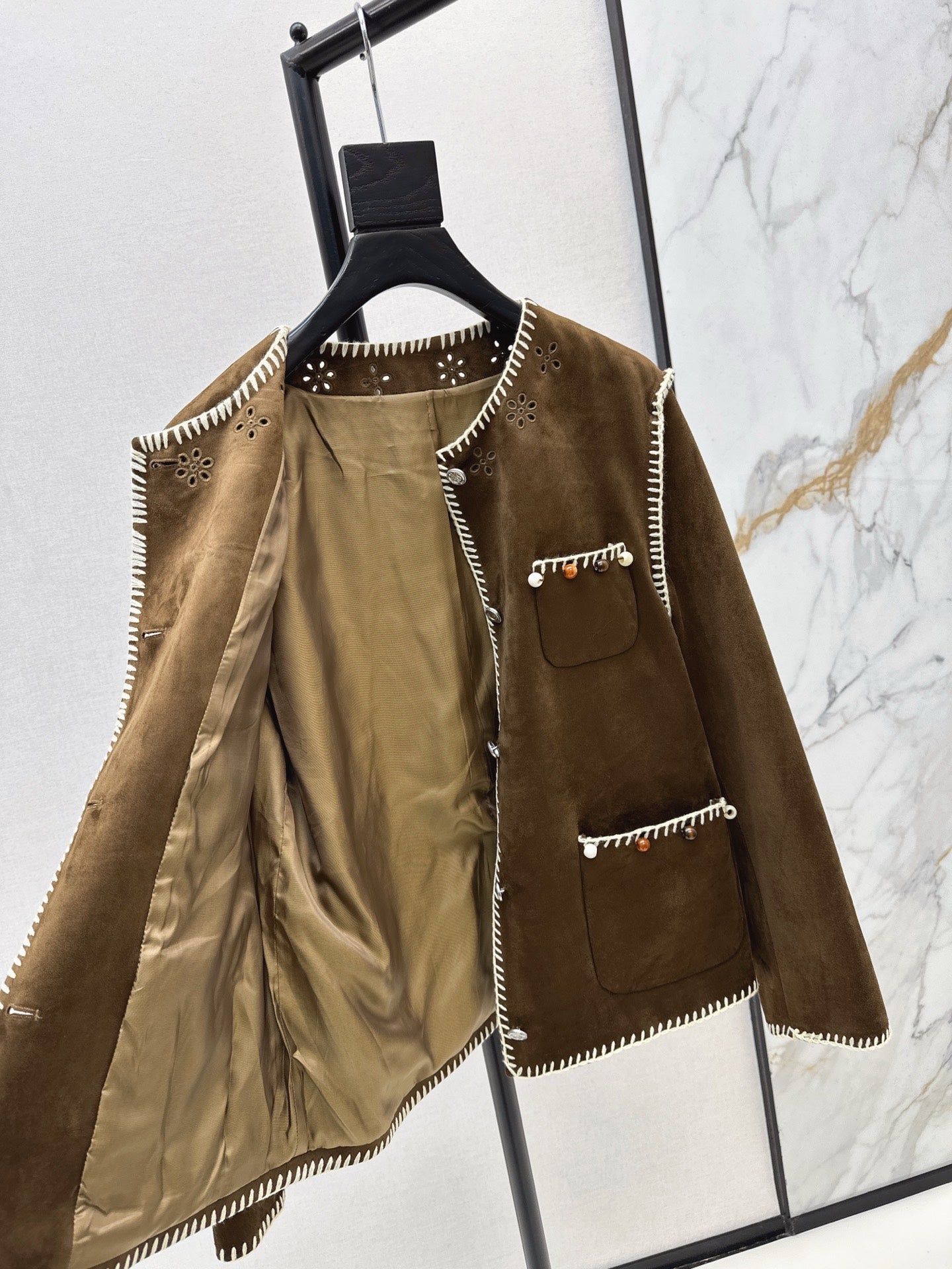 Chlo 25fw retro jacket